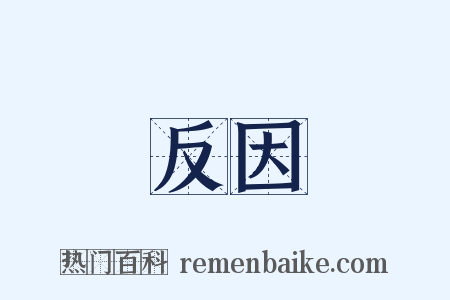 反因是什么意思的图片